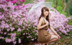 紧跟青春的步伐美女素材图片