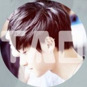 带字个性的exo帅气皮肤