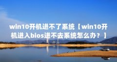 win10ϵͳwin10biosȥϵͳô죿