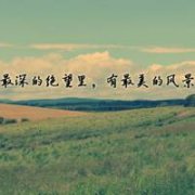 意境风景头像带文字,爱的彻底