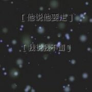黑底白字纯文字图片头像:爱我只是心血来潮