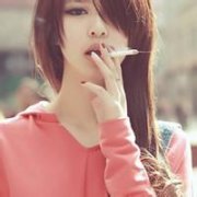 抽烟的女生图片qq背景头像@