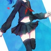 少女可爱动漫卡通头像 当爱情变成一首歌