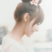 唯美头像女生侧面