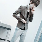 简约夏季男生头像-爱你的心从没停止过