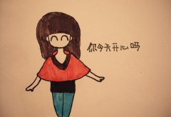 可爱人物素描图片大全