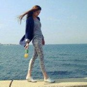 女生QQ头像海边