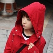 激情四射钟爱大红色个性美女QQ头像-将你放到我心里