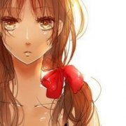 卡通头像女生蓝色 柔弱女生惹人怜
