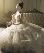 唯美婚纱欧美女生图片