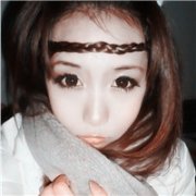 淘气的小可爱女生QQ头像-闭上眼睛都能看到你微笑
