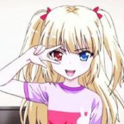 卖萌的动漫少女头像