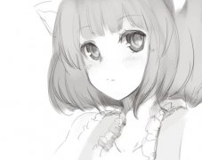 大爱唯美插画