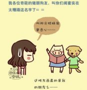 卡通情景文字图片