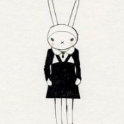 原创个性的兔先生头像
