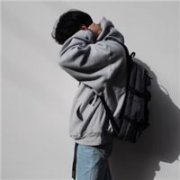 黑白个性的男生头像