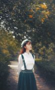清新自然的文艺女生皮肤