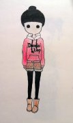 个性的手绘插画皮肤