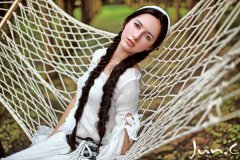 如精灵般的欧美女人图片