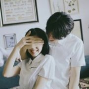 青春可爱的情侣头像