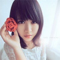 唯美意境女生/美女QQ头像-闻花香 听鸟儿唱