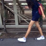 时尚的个性女生皮肤