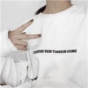 潮流女半身头像