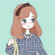 简约卡通情侣头像一对