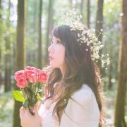 森系唯美的女生皮肤