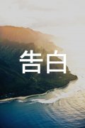 唯美简约的带字皮肤