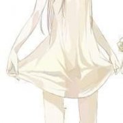 二次元半身少女头像
