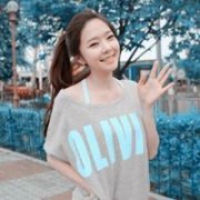 唯美蓝色头像 qq女生唯美头像蓝色系