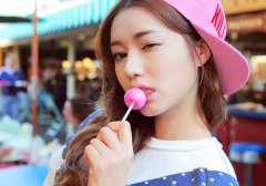 韩系少女可爱图片