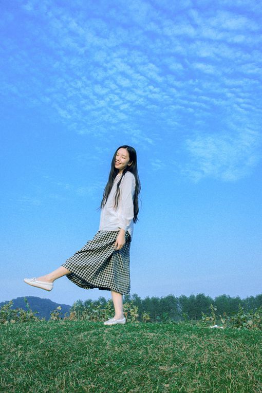 甜蜜的清新女生皮肤