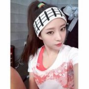 漂亮的女生留白头像
