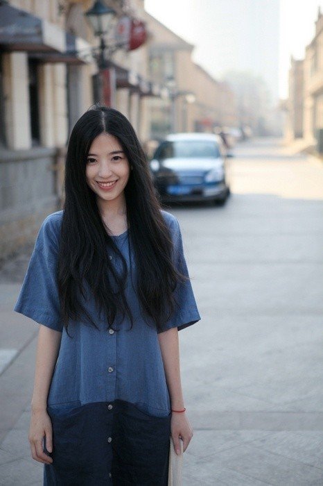 甜美的气质女生皮肤