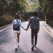 甜蜜时尚的情侣头像