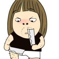 女汉子卡通另类头像