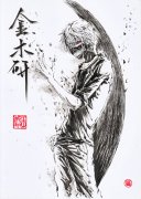 水墨风个性动漫图片