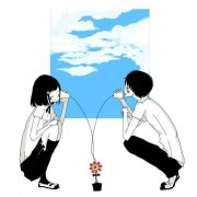 动漫意境的简约图片