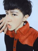 潮流帅气的男生皮肤