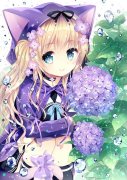 插画二次元少女美图