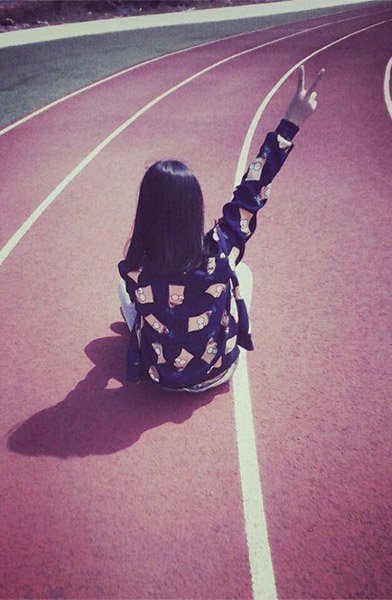 女生清新的带字皮肤