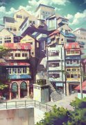 二次元风景个性图片