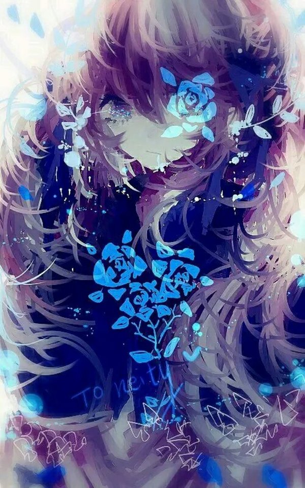 冷色系动漫个性图片