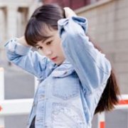 复古的女生简约头像