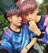 原宿个性的男生皮肤