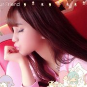 可爱的甜美女生皮肤
