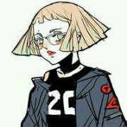 卡通女生手绘头像