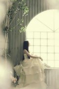 漂亮唯美浪漫婚纱女生皮肤